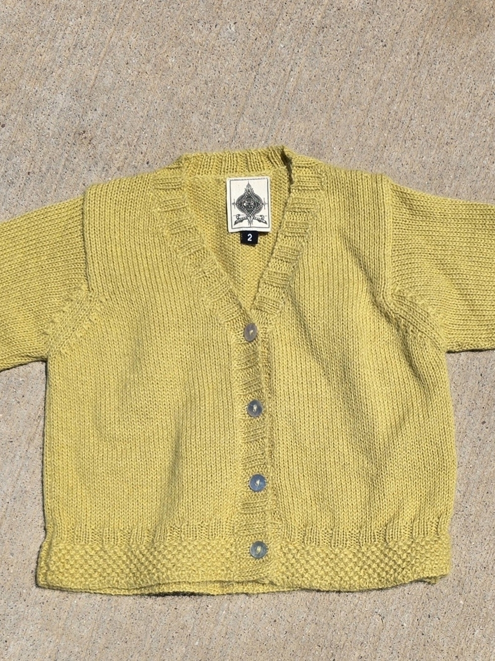 100% Alpaca Luxury Cardigan - Size 2